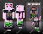 make your best custom minecraft skin for java and bedrock