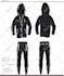 design tech pack, technical details for apparel or clothing