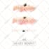 design eyelashes, nails and makeup watercolor signature logo