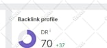 increase ahrefs domain rating dr 70 using high authority SEO backlinks