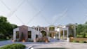 design 3d architecture exterior rendering home house commercial building model