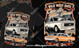 draw classic car illustration for event show tshirt