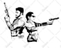 create dynamic metal gear solid character illustrations