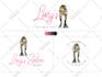 create a beautiful beauty salon logo