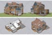 create sketchup 3d model for architectural project