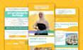 design mailchimp email template or mailchimp newsletter or html email template