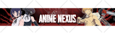 design clean anime themed banner