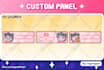 create unique custom discord, youtube, twitch panels and banners