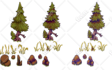 create pixel art tileset for you