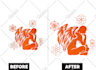 convert logo to vector, image to vector and vectorize manually