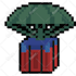 create 8 bit minimalist pixel art designs