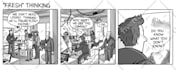 draw black and white funny cartoon illustrations for your book