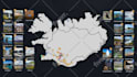 create vector map infographic design