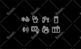 design custom vector icons for apps, games, websites