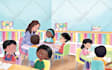 draw cute children book illustration for you