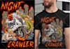 draw tshirt design with warren lotas style