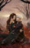 draw cover art, fantasy character, landscape, dnd and no ai
