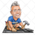 draw group caricature based on your photo