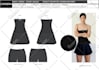 create activewear fitness design and tech pack