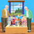 create professional children book illustrations, drawing