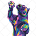 make animal illustration into pop art in 24 hours