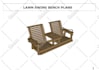 draw carpentry,furniture,DIY woodworking project plans with material and cutlist