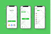 design wireframes, mobile app design, UI design