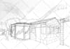 hand draw architectural building or home illustrations