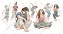 create hand drawn childrens book illustrations and covers