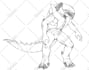 make a sketch of your monsters and creatures