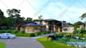 design masterplan, 3d render architecture and urban design master plan, resort