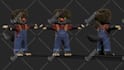 design stylized 3d character models with rigging for games and animation
