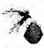 make a custom black and white logo