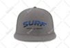 design front, side and back cap hat artwork and mockup
