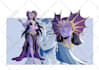 draw character sheet design or reference sheet for you