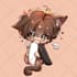 draw cute chibi anime character art for you