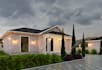 design 3d architectural exterior rendering of house facade or any building
