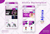 create app UI design and website nft UI UX design