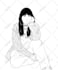 do clean comic style line art