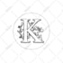 design a wedding monogram or initial logo