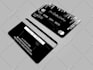 do holographic luxury business card design