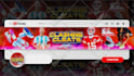 design an eye catching youtube banner and logo