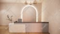 do interior design and render cafe, retail, commercial space