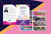 design bifold, trifold brochure or catalog