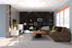 do interior design and 3d visualization for your room with shopping list