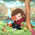 draw cute chibi illustration for you