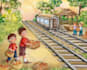 illustrate handdraw children story book illustration