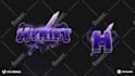 make hytale or minecraft server logo game
