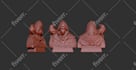 sculpt detailed 3d head or bust in zbrush