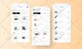design a modern mobile app UI UX in figma
